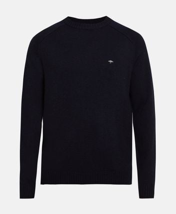 Wool-blend pullover