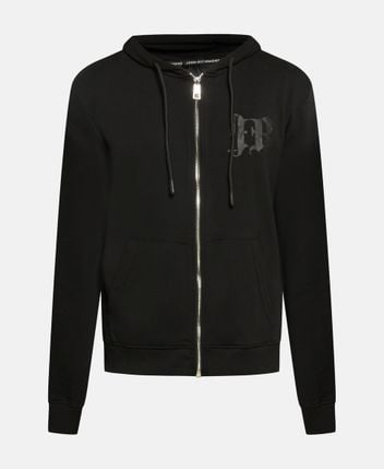 Hooded sweat jacket