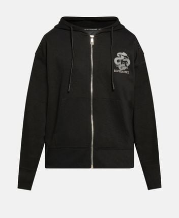 Hooded sweat jacket