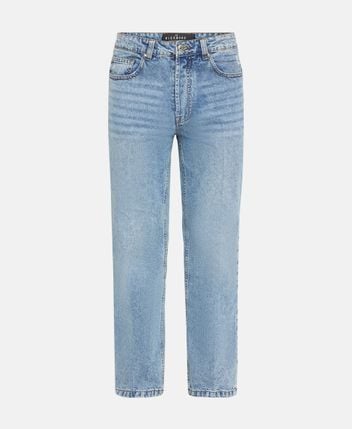 Straight-leg jeans