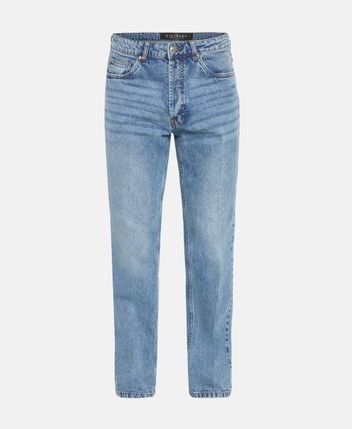 Straight-leg jeans