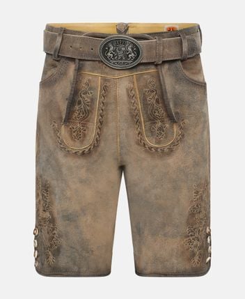 Traditional leather shorts Horn