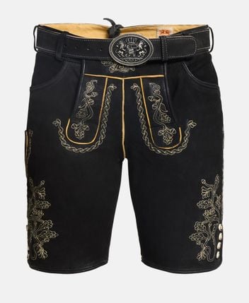 Traditional leather shorts Horn