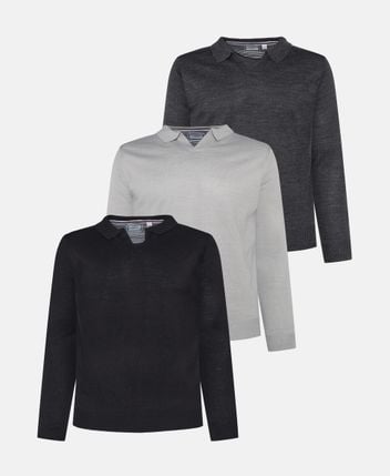 Polo shirts, pack of 3