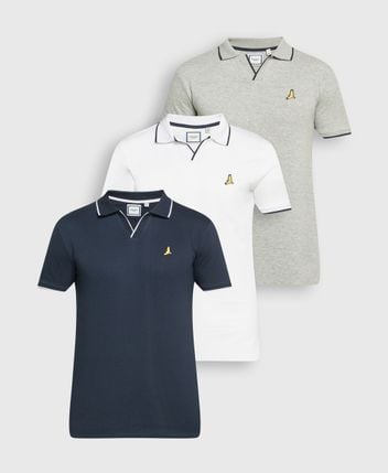 Polo shirts, pack of 3 Miran