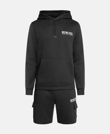 Sweatshirt and shorts set
