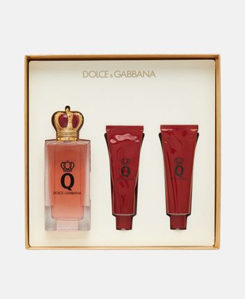 Set of Eau de Parfum, shower gel and body lotion