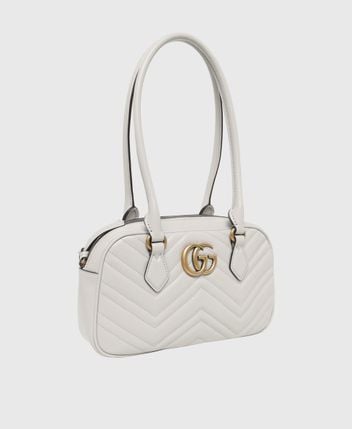 Leather shoulder bag