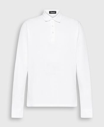 Long-sleeved polo shirt