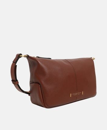 Leather cross body bag