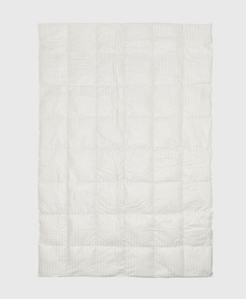 Down duvet 135 x 200 cm Polar Platin