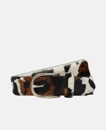 Leather belt