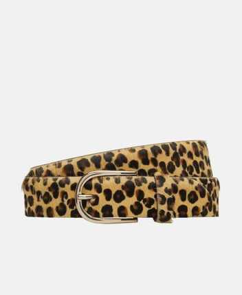 Leather belt