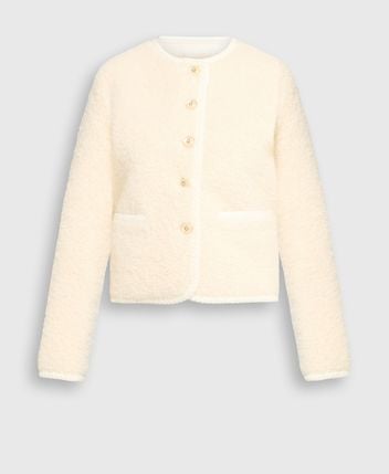 Faux fur jacket