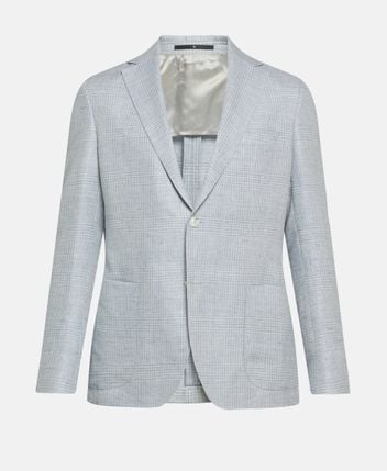Linen-blend suit jacket Sendrik