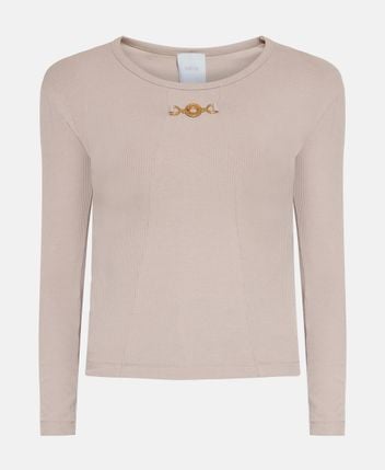 Long-sleeved blouse