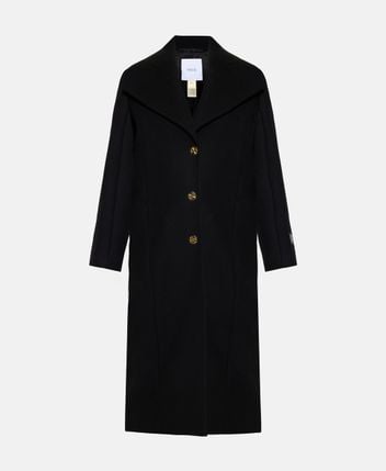 Wool-blend coat