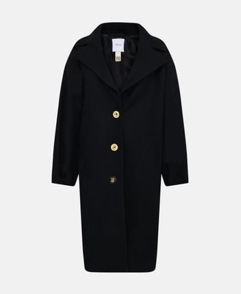 Wool-blend coat