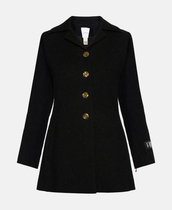 Linen-blend jacket
