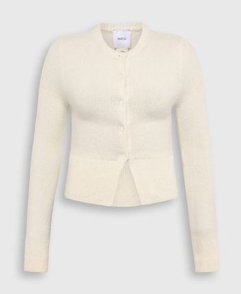 Wool-blend cardigan