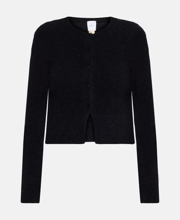 Wool-blend cardigan