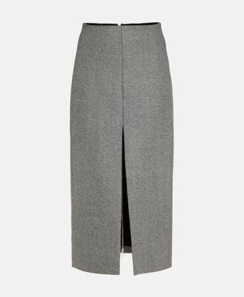 Wool skirt