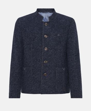Wool-blend traditional costume jacket Traunstein