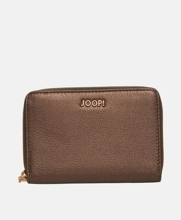 Leather wallet Lipari Metallo