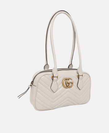 Leather shoulder bag