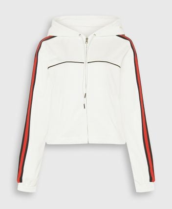 Hooded sweat jacket
