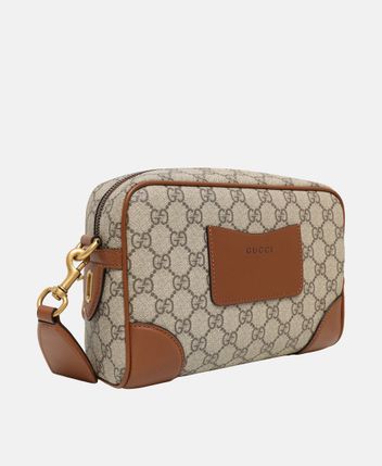 Leather cross body bag