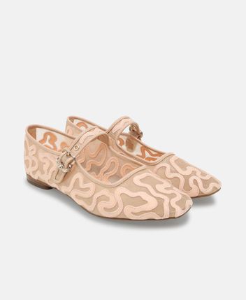Ballerina flat with straps Michaela