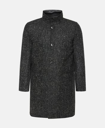 Wool-blend coat