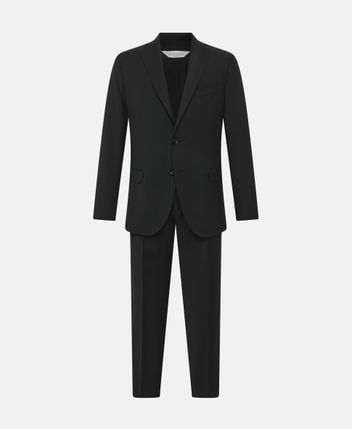 Wool-blend suit