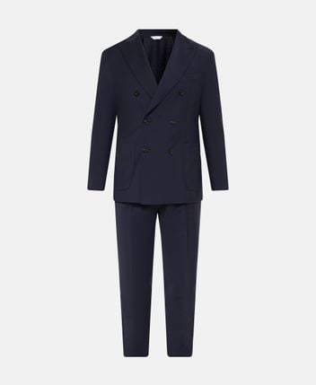 Wool-blend suit