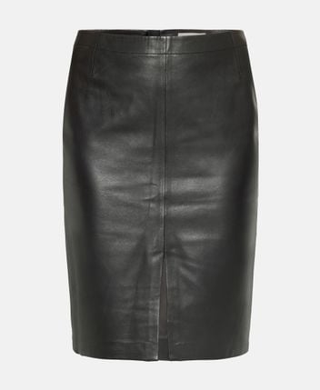 Leather skirt