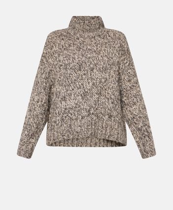 Wool-blend pullover