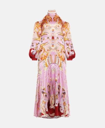 Silk dress Carline