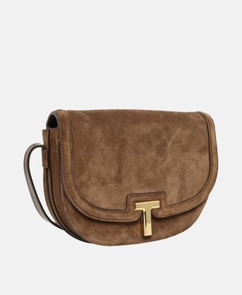 Leather cross body bag