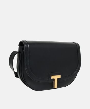 Leather shoulder bag Wallis