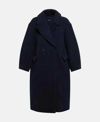 Wool-blend coat