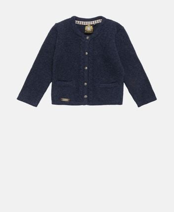 Traditional wool cardigan