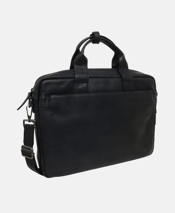 Leather business bag Charles