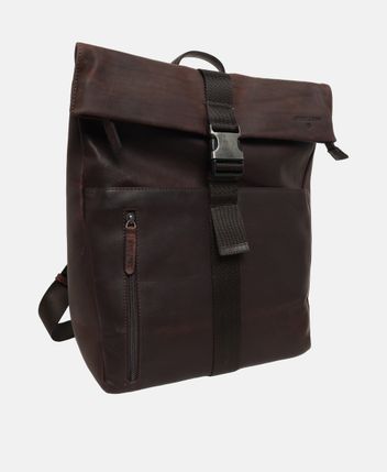 Leather backpack Eddie