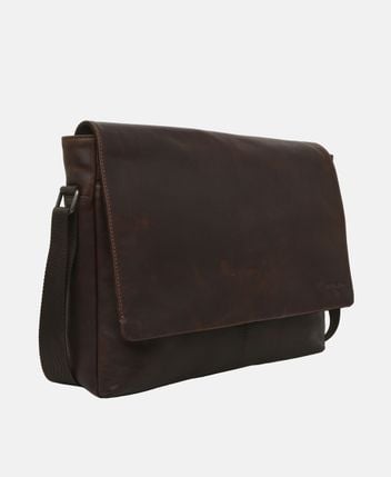 Leather business bag Jeremy