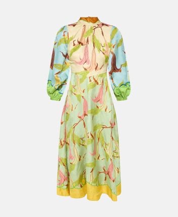 Linen-blend dress Rafaela