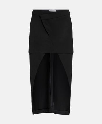 Wool skirt