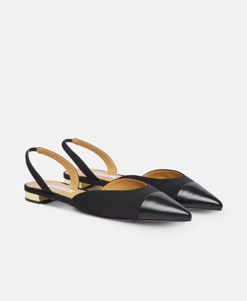 Ballerina flat with straps Milanese