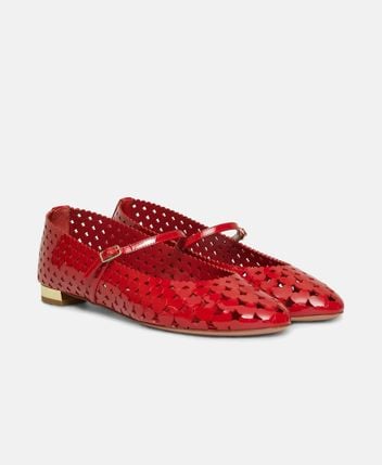 Ballerina flat with straps Amourose