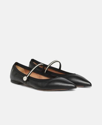 Ballerina flat with straps Romy